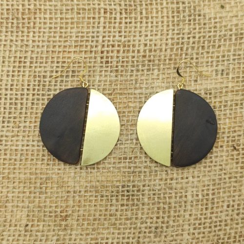 boucles laiton et bois